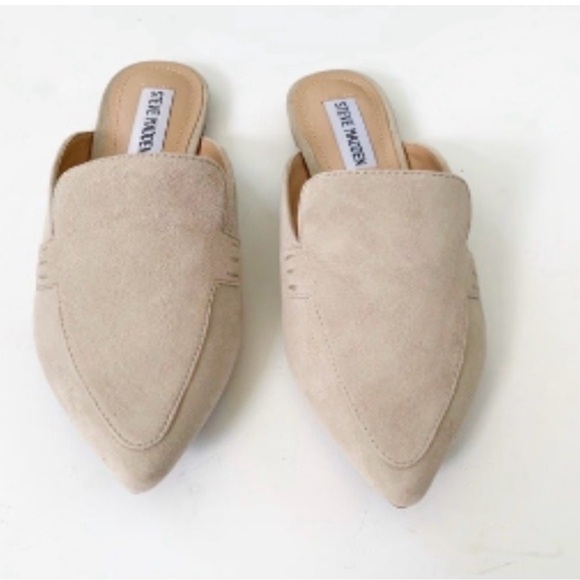Steve Madden Scip Suede Mules Size 8.5 - Picture 3 of 3